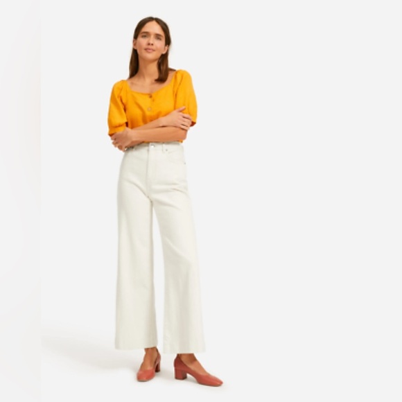 Everlane The Summer  Wide-Leg Jeans - Picture 1 of 6